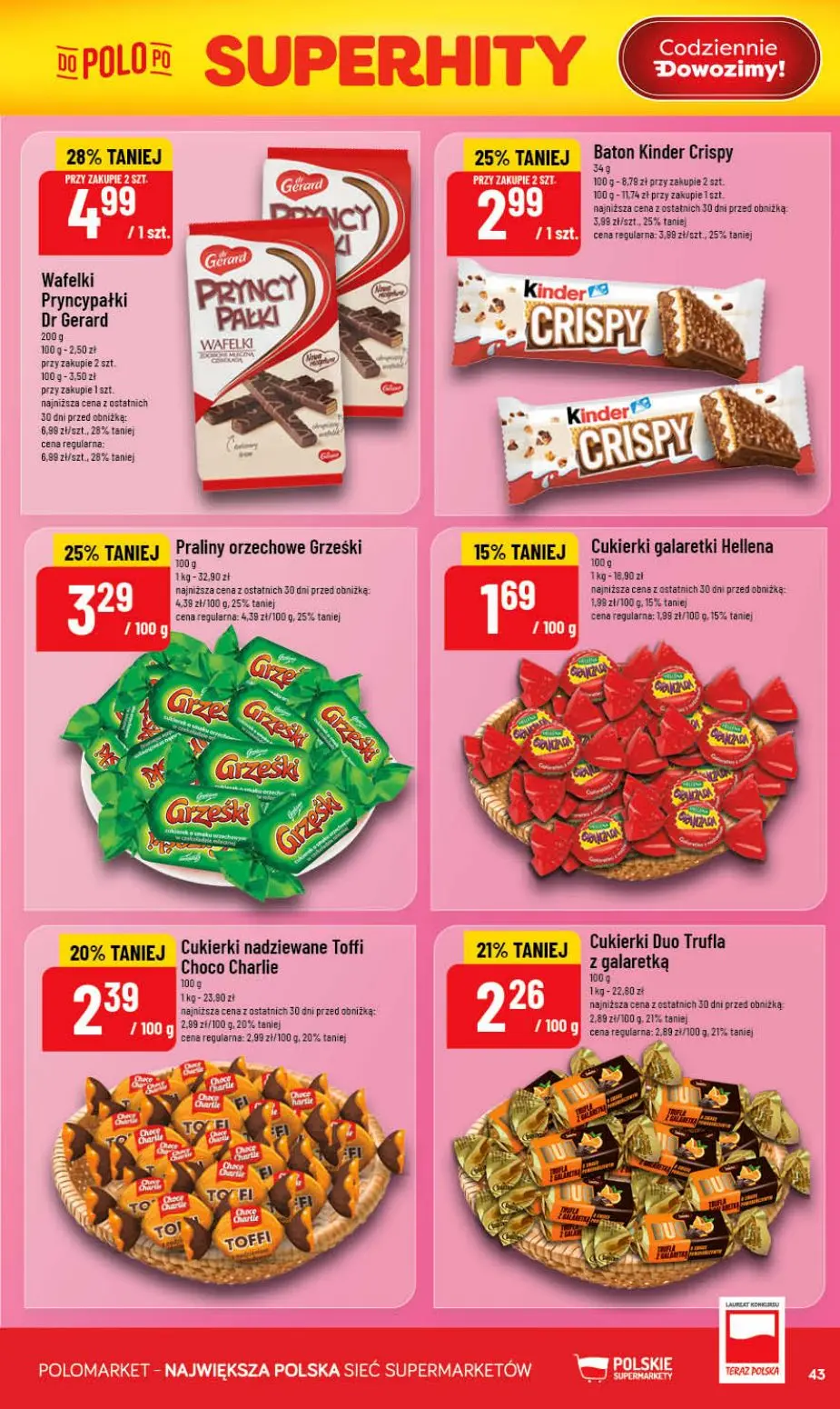gazetka promocyjna POLOmarket Grille okazji - Kujawsko-pomorskie, Pomorskie - Strona 43