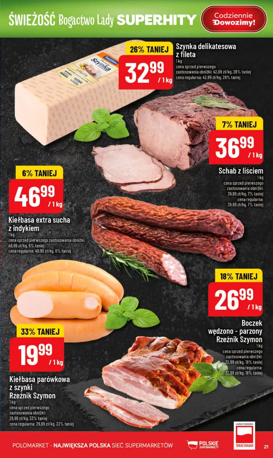 gazetka promocyjna POLOmarket Grille okazji - Łódzkie, Dolnośląskie, Opolskie, Śląskie - Strona 21