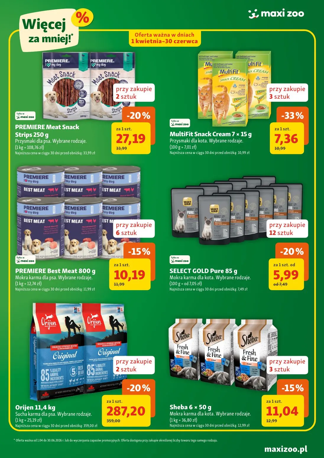 gazetka promocyjna Maxi Zoo Dla Twojego pupila - Strona 6