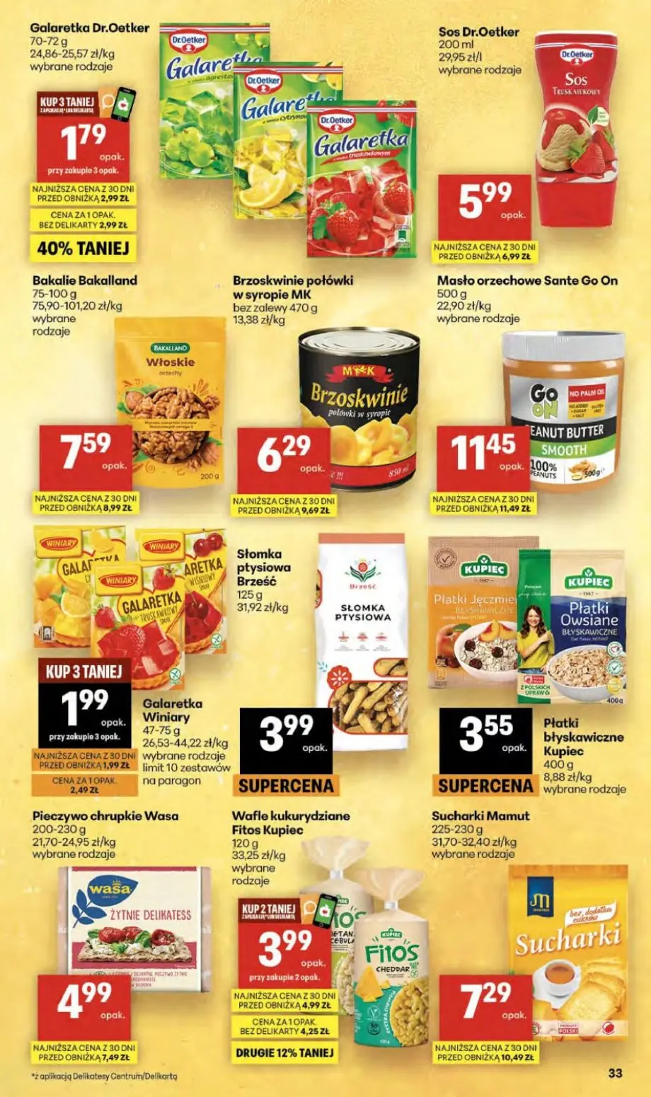 gazetka promocyjna Delikatesy Centrum Od czwartku - Strona 33