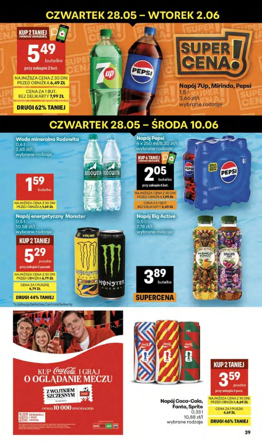 gazetka promocyjna Delikatesy Centrum Od czwartku - Strona 39