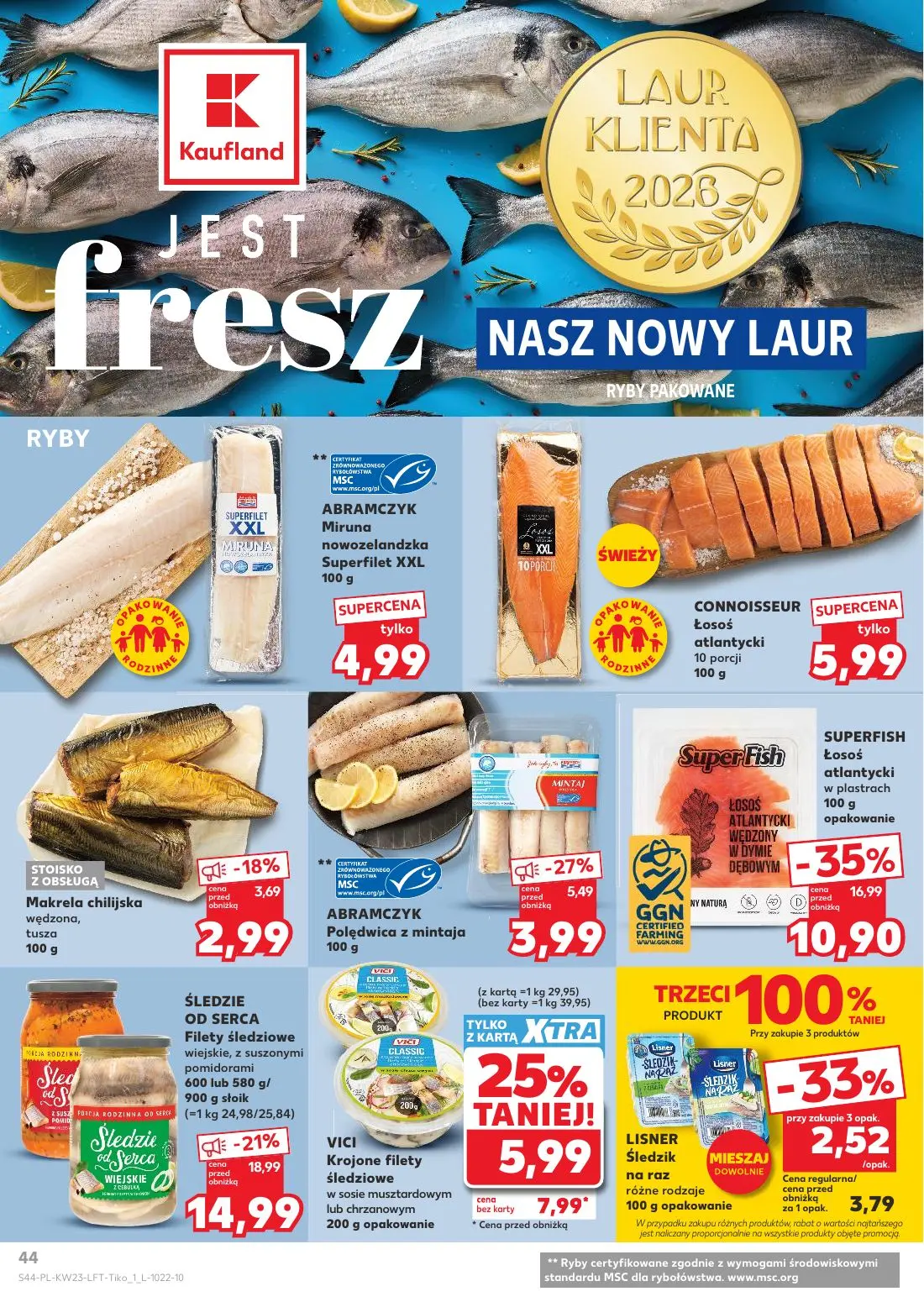 gazetka promocyjna Kaufland Jest fresz - Strona 44