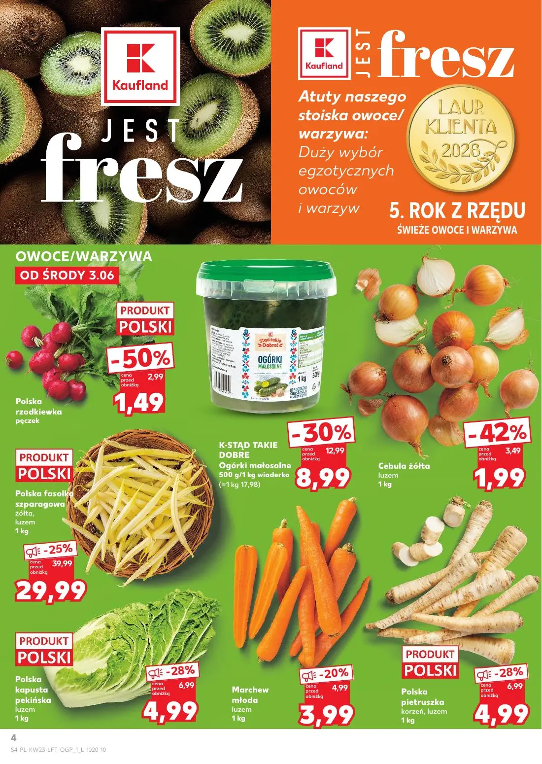 gazetka promocyjna Kaufland Jest fresz - Strona 4