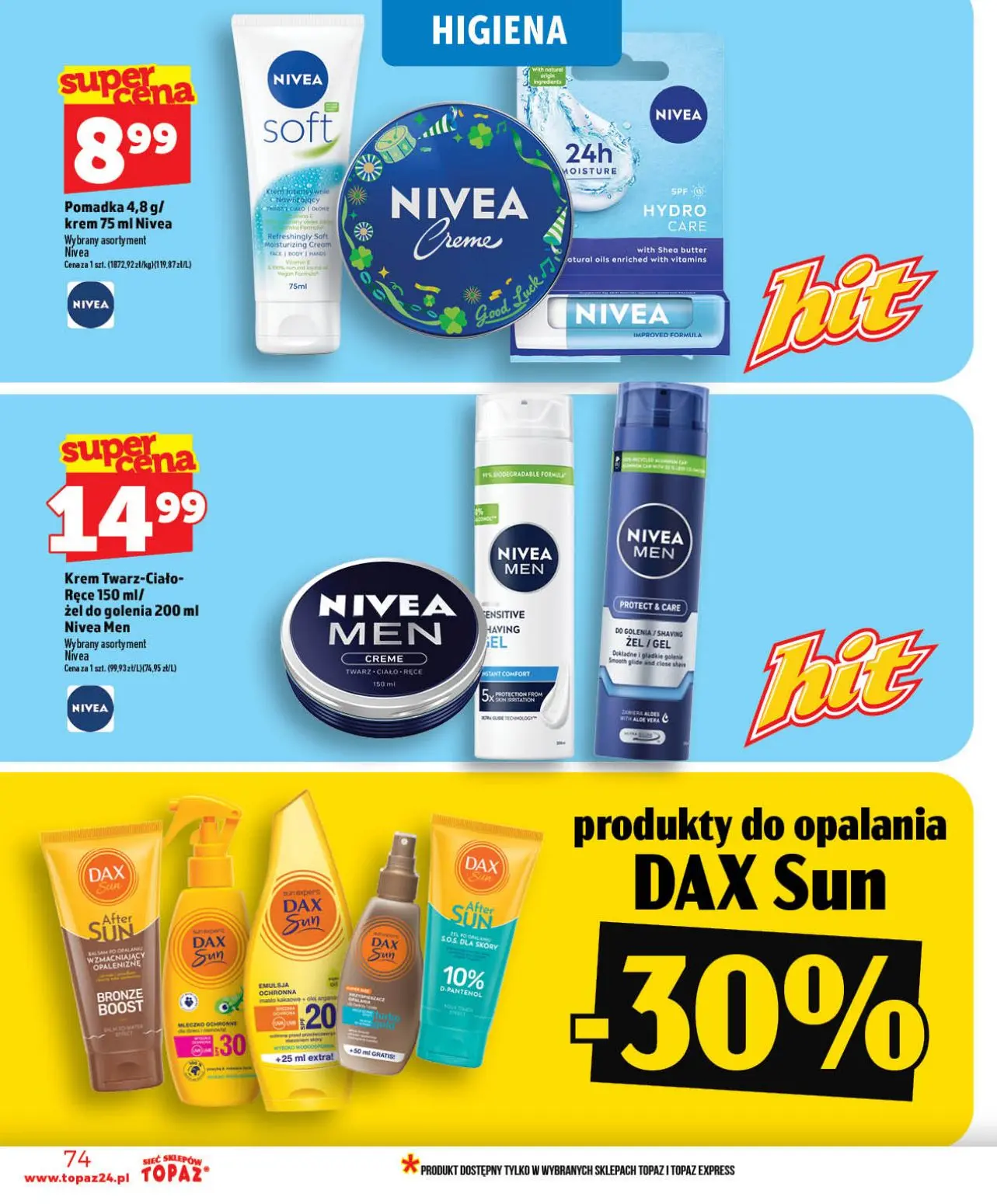 gazetka promocyjna Topaz  - Strona 74