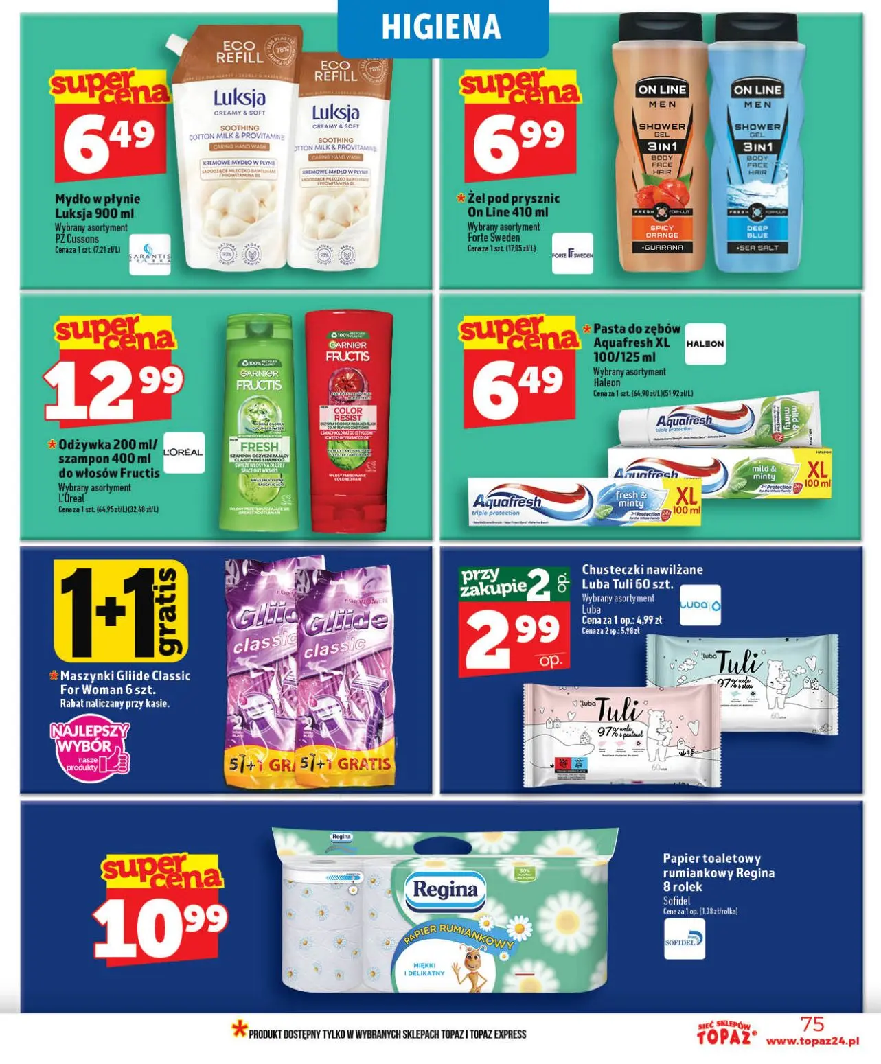 gazetka promocyjna Topaz  - Strona 75