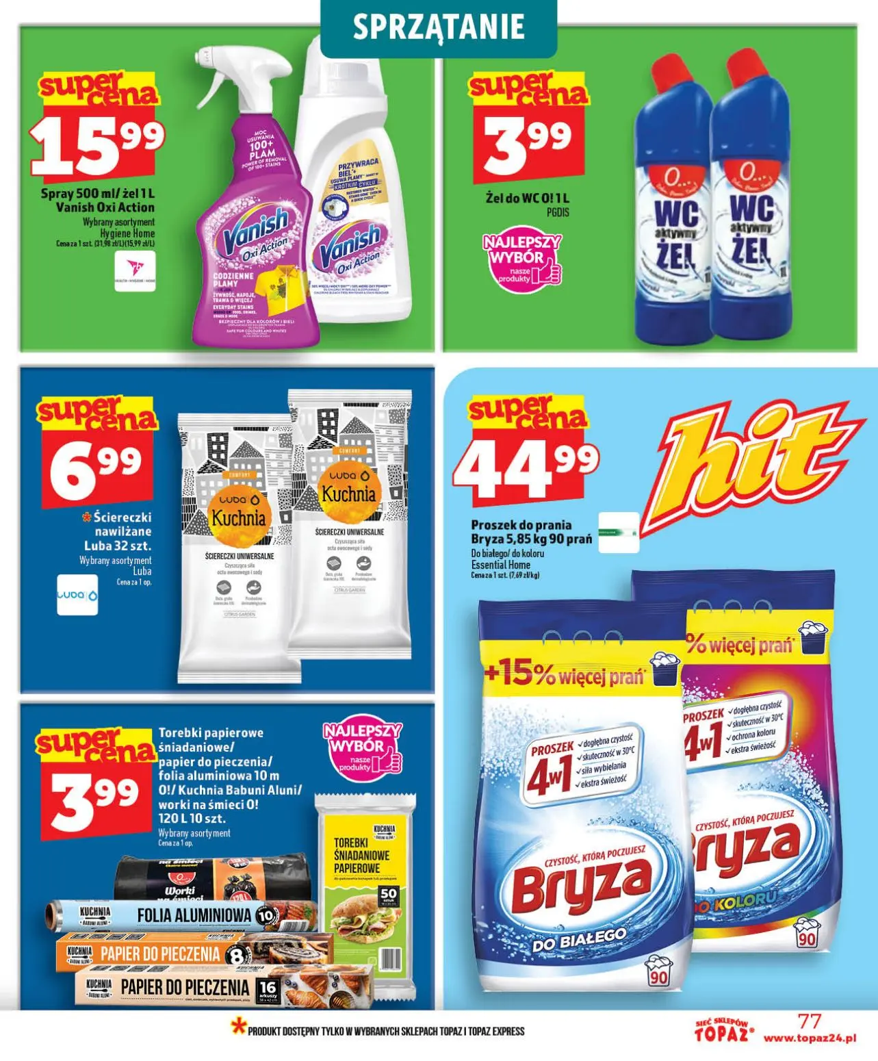gazetka promocyjna Topaz  - Strona 77