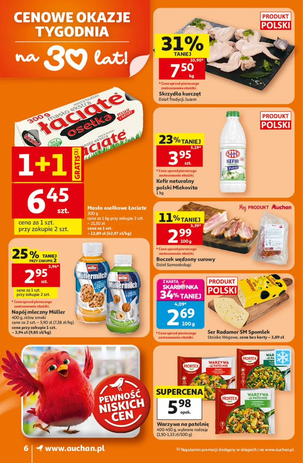 gazetka promocyjna Auchan Supermarket Oszczędni potrafią wyczekać okazję - Strona 6