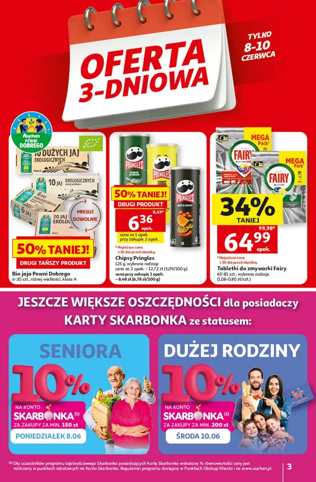 gazetka promocyjna Auchan Oszczędni potrafią wyczekać okazję - Strona 3