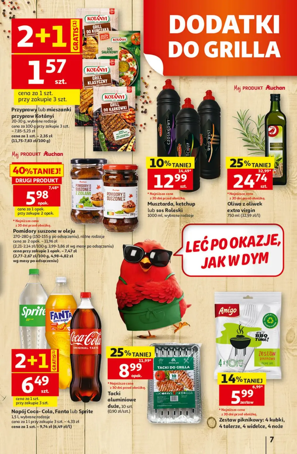 gazetka promocyjna Auchan Oszczędni potrafią wyczekać okazję - Strona 7