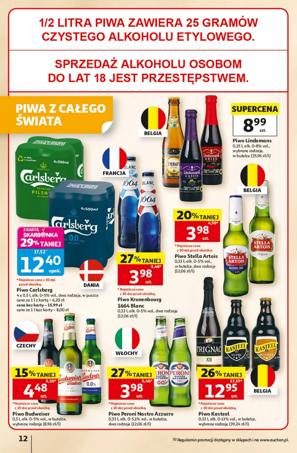 gazetka promocyjna Auchan Oszczędni potrafią wyczekać okazję - Strona 12