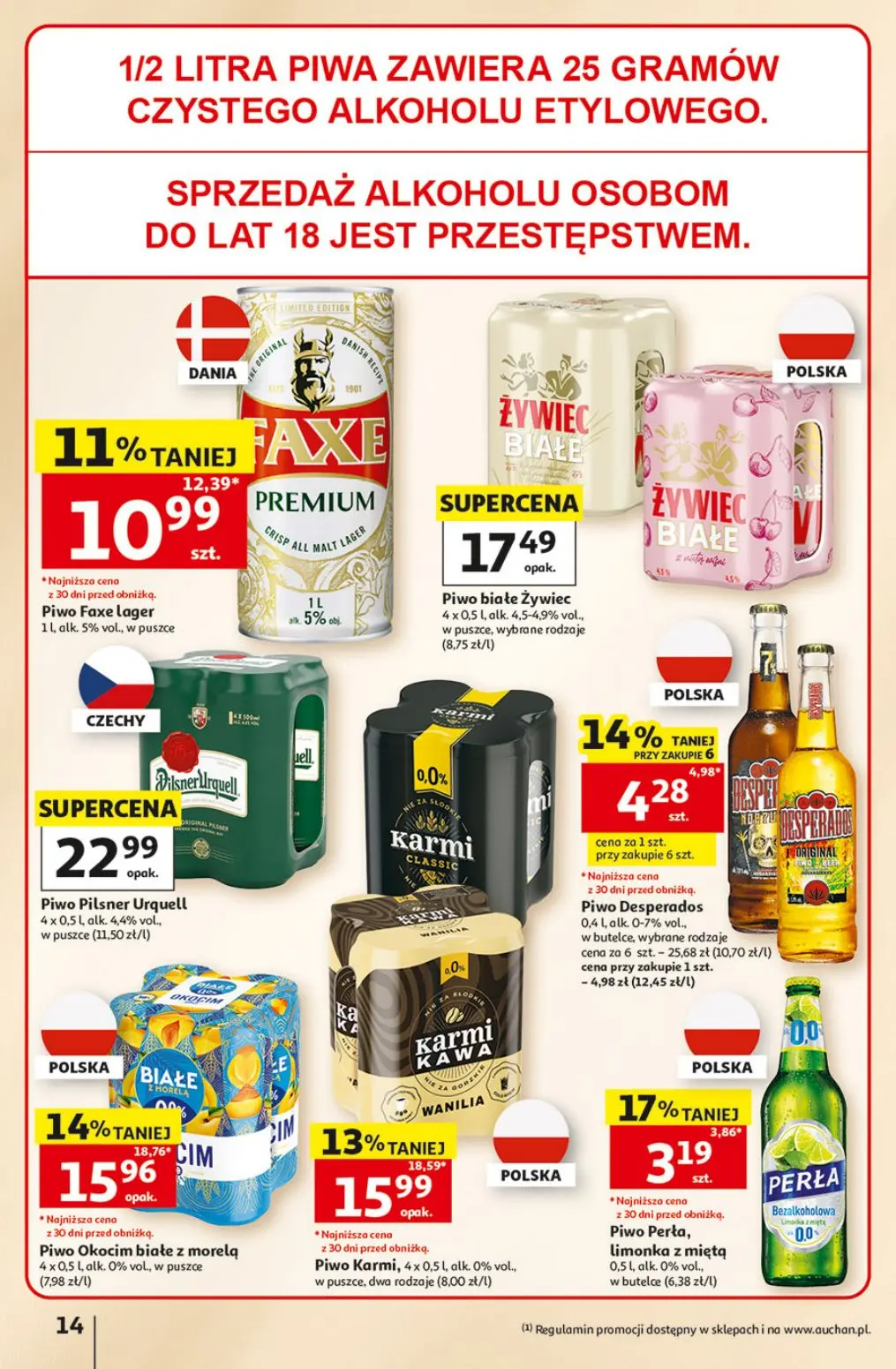 gazetka promocyjna Auchan Oszczędni potrafią wyczekać okazję - Strona 14