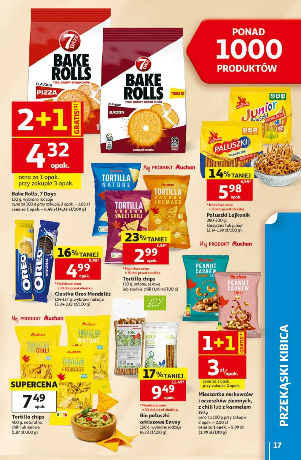 gazetka promocyjna Auchan Oszczędni potrafią wyczekać okazję - Strona 17