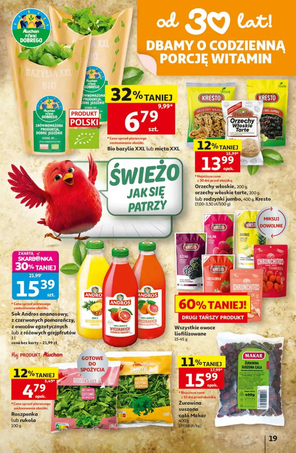 gazetka promocyjna Auchan Oszczędni potrafią wyczekać okazję - Strona 19