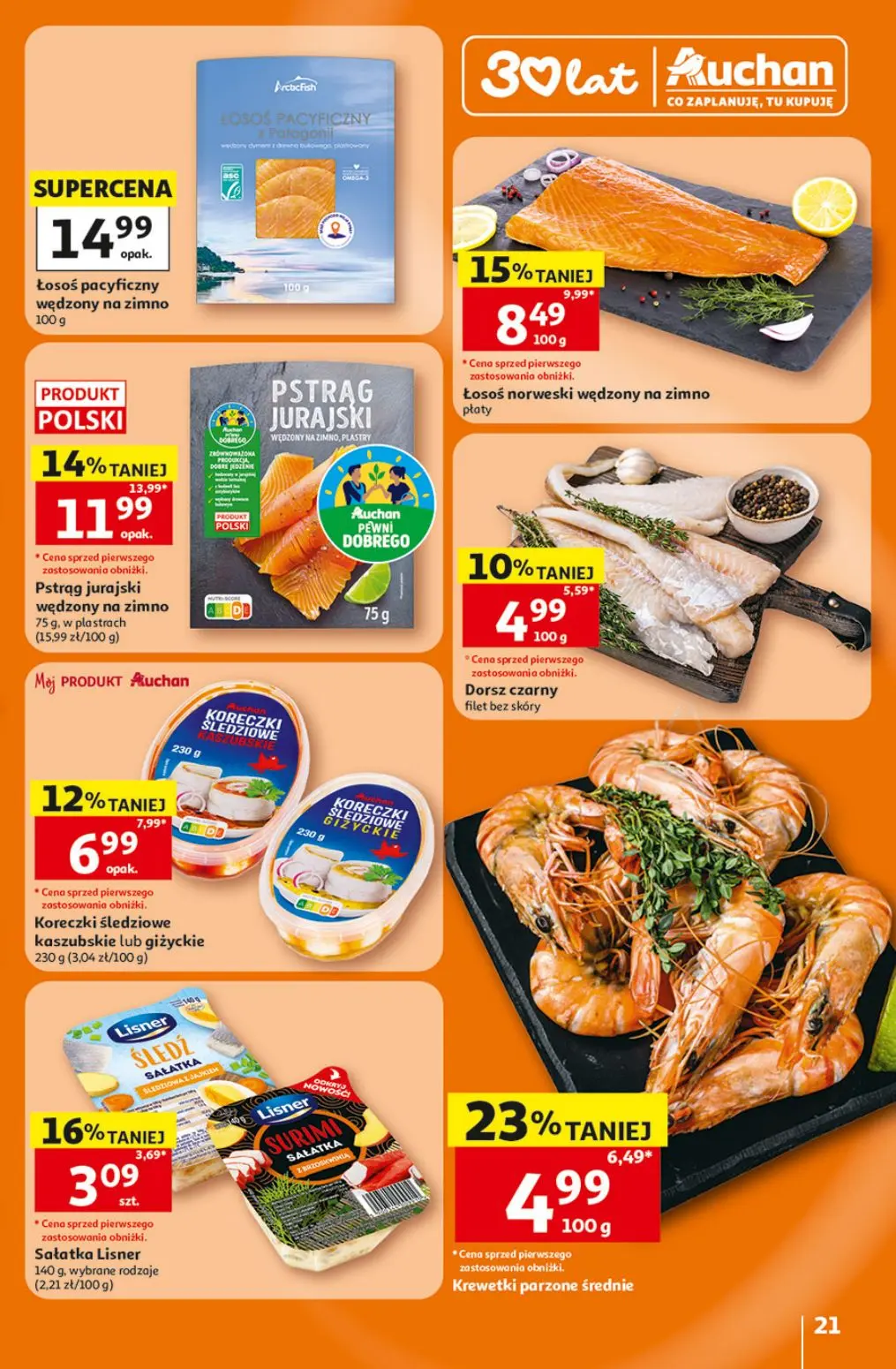 gazetka promocyjna Auchan Oszczędni potrafią wyczekać okazję - Strona 21