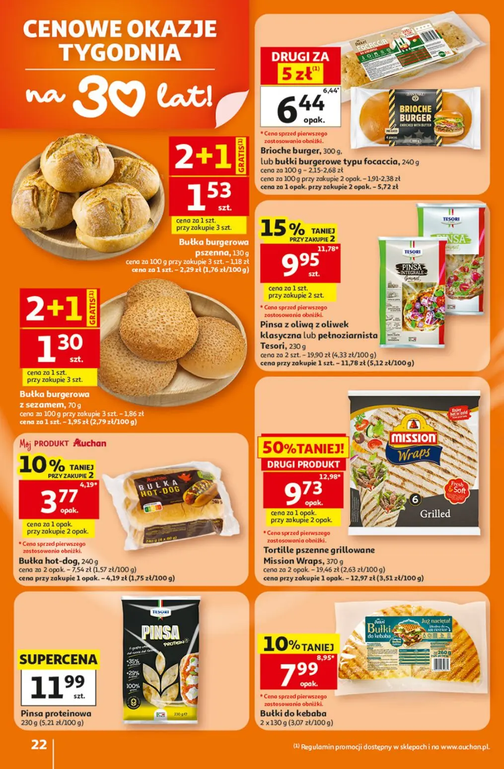 gazetka promocyjna Auchan Oszczędni potrafią wyczekać okazję - Strona 22