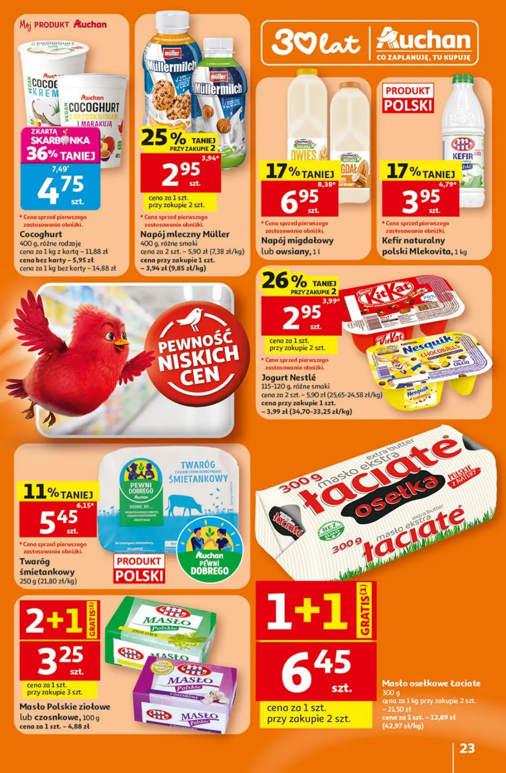 gazetka promocyjna Auchan Oszczędni potrafią wyczekać okazję - Strona 23