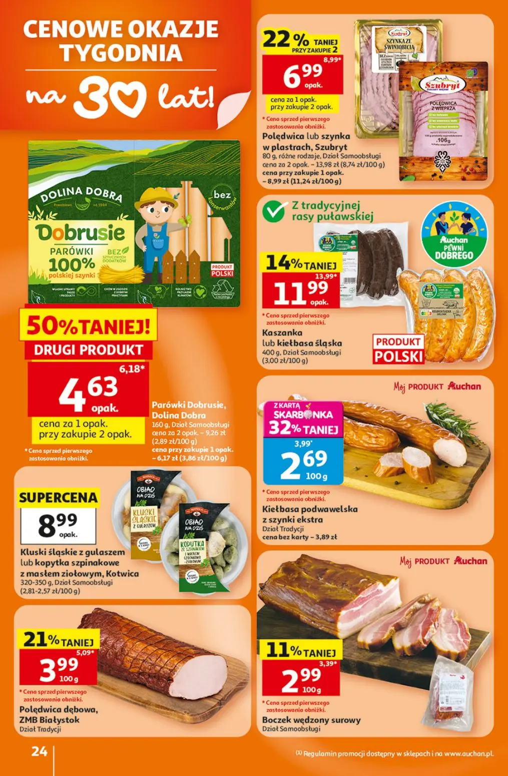 gazetka promocyjna Auchan Oszczędni potrafią wyczekać okazję - Strona 24