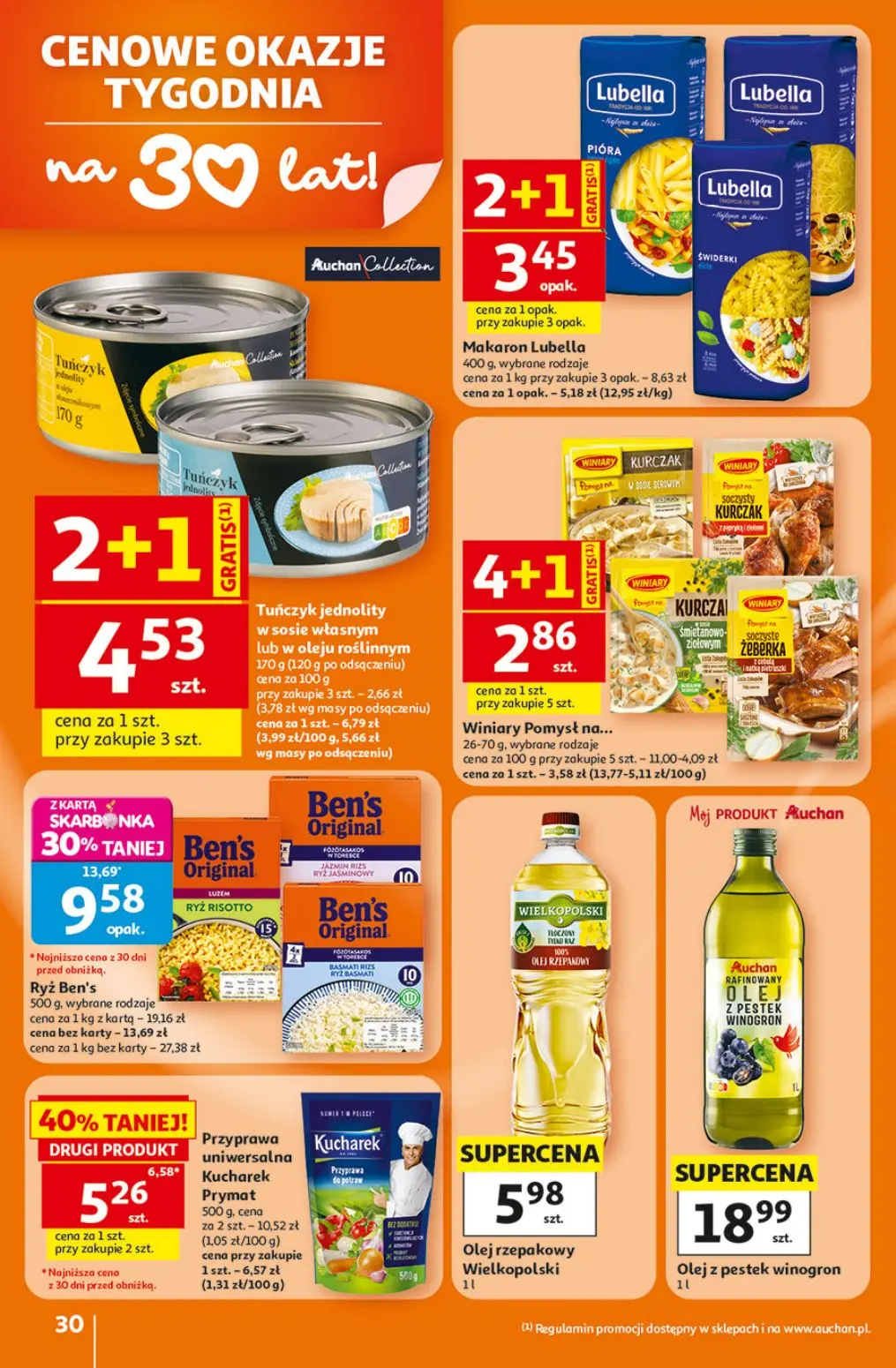 gazetka promocyjna Auchan Oszczędni potrafią wyczekać okazję - Strona 30