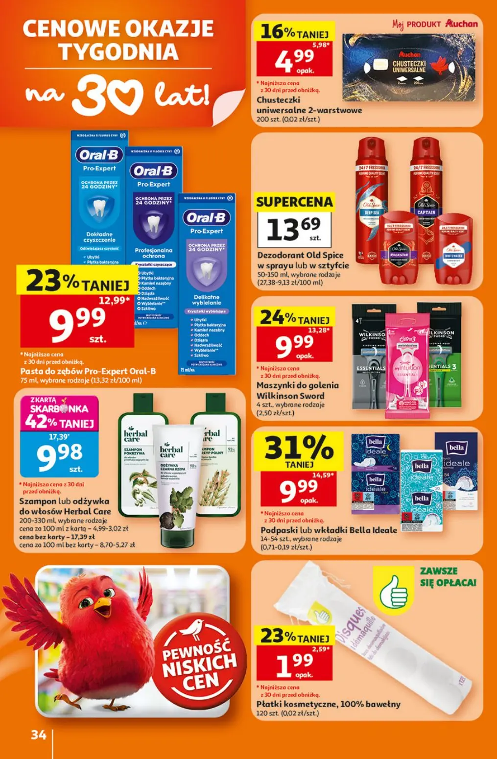 gazetka promocyjna Auchan Oszczędni potrafią wyczekać okazję - Strona 34