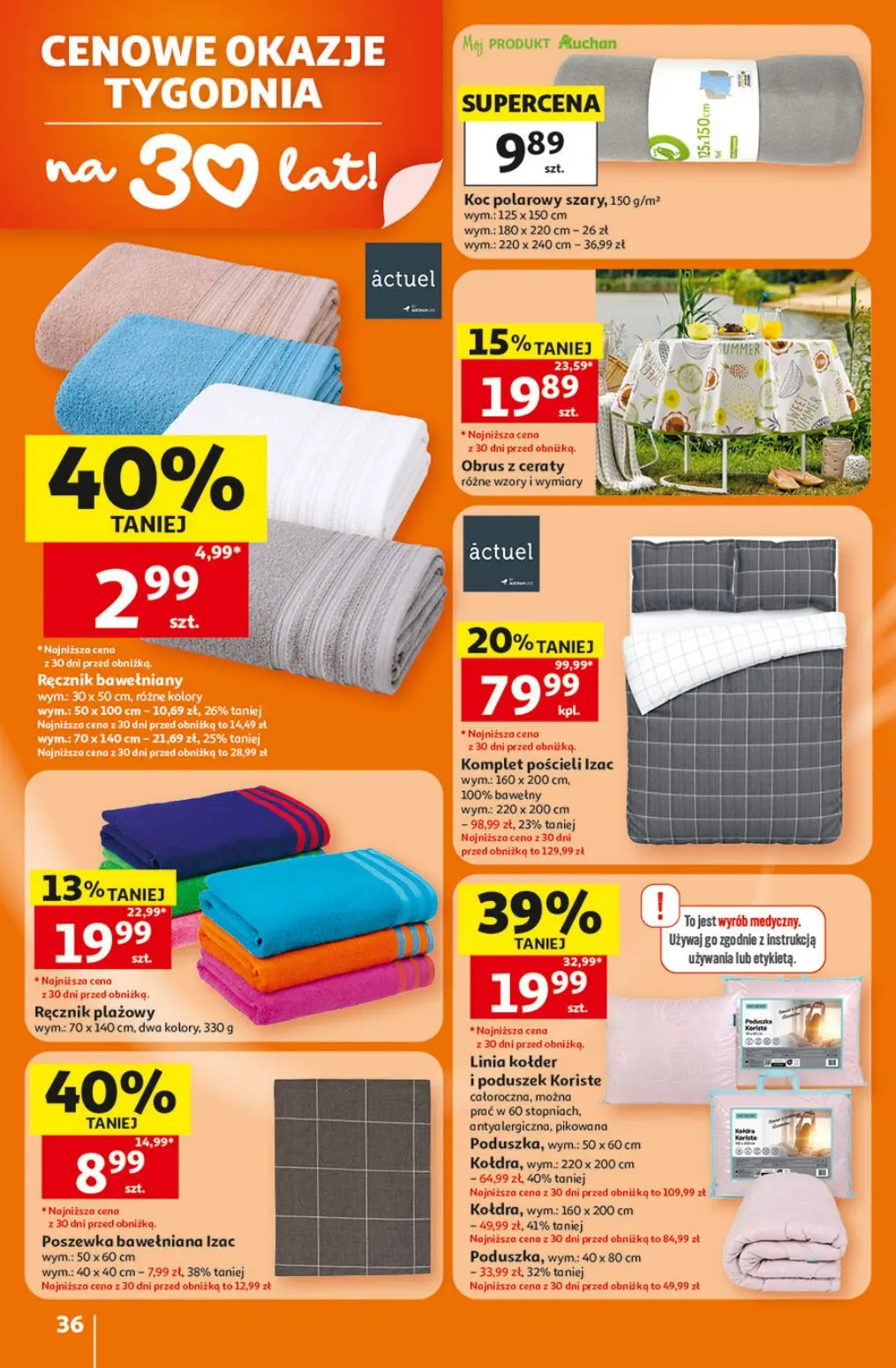 gazetka promocyjna Auchan Oszczędni potrafią wyczekać okazję - Strona 36