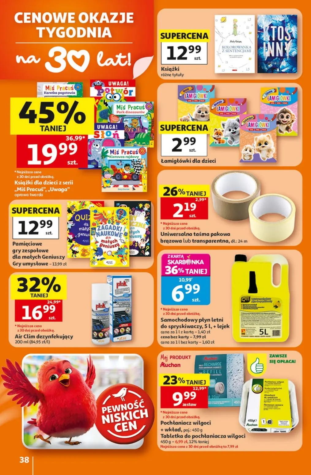 gazetka promocyjna Auchan Oszczędni potrafią wyczekać okazję - Strona 38