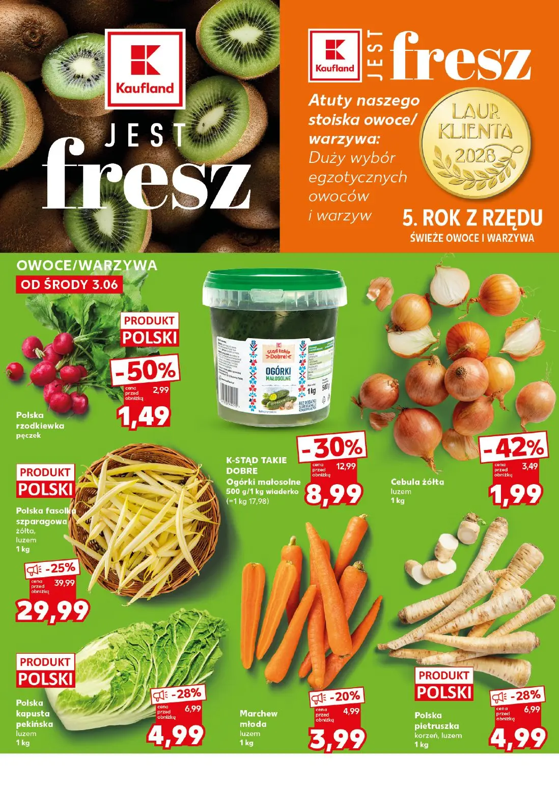 gazetka promocyjna Kaufland Mocny start - Strona 4