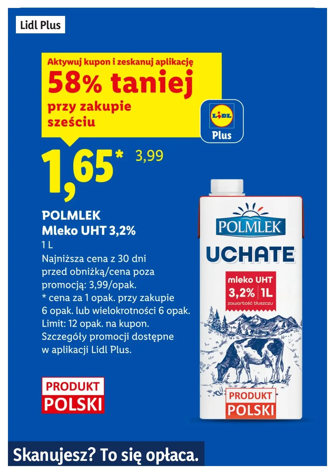 gazetka promocyjna LIDL Lidl plus. Skanujesz - To się opłaca - Strona 6