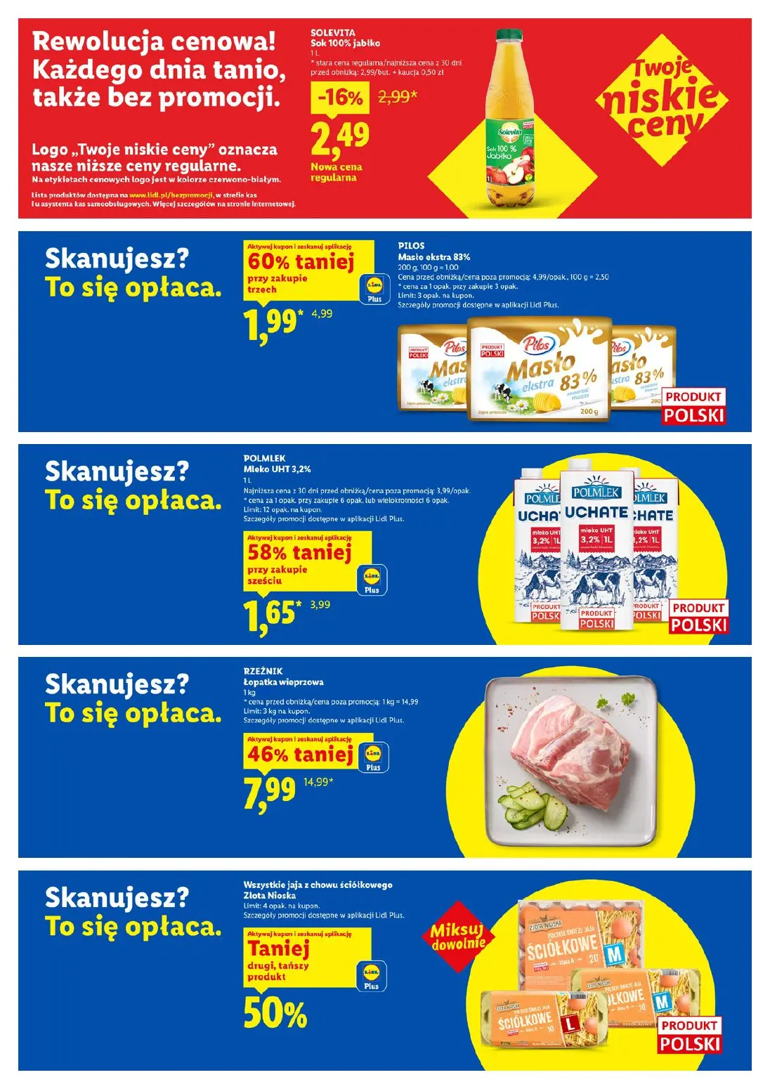 gazetka promocyjna LIDL Lidl plus. Skanujesz - To się opłaca - Strona 22