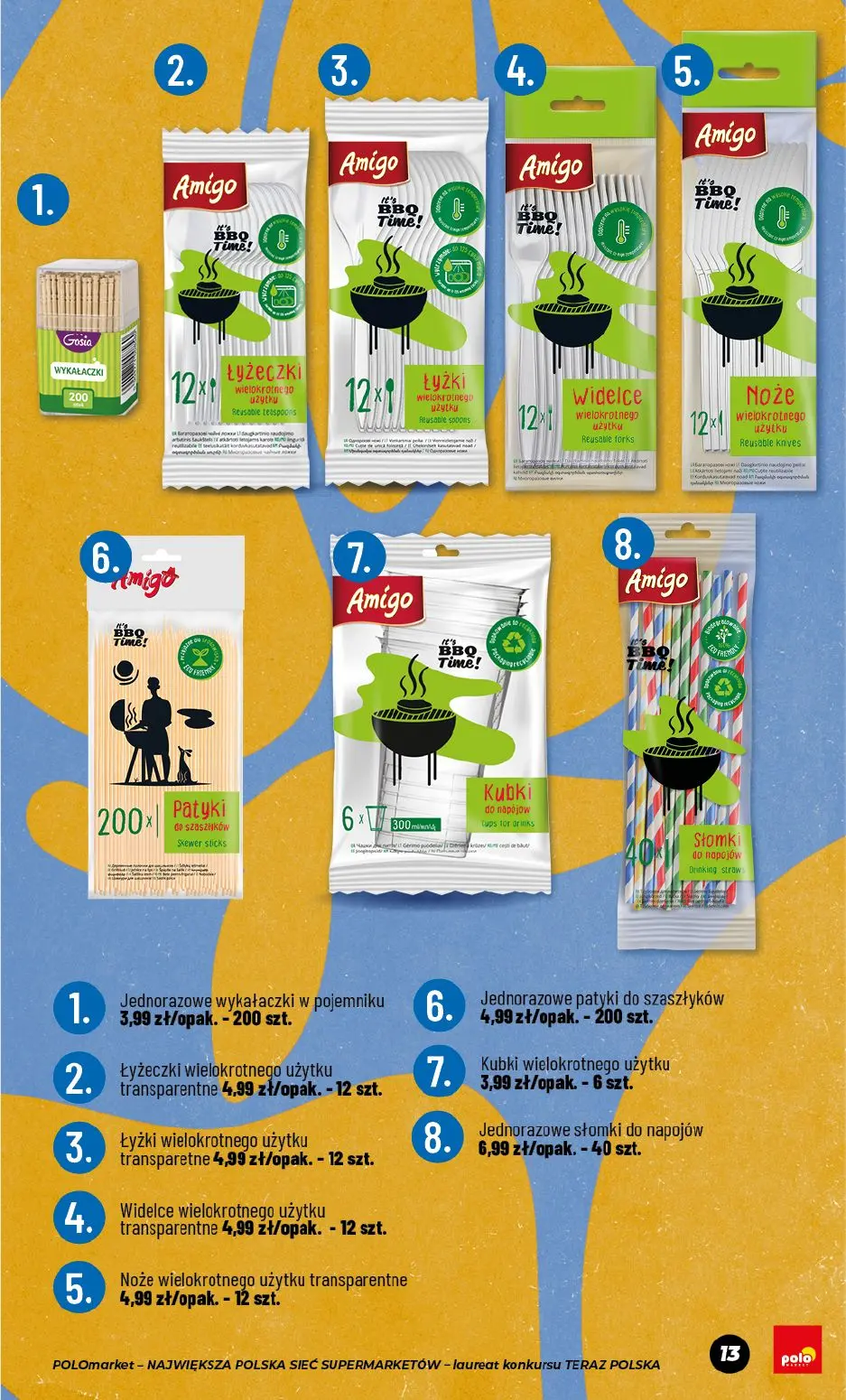 gazetka promocyjna POLOmarket Piknij i grill  - Strona 13