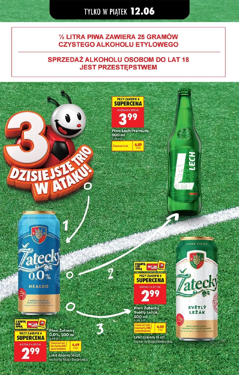 gazetka promocyjna Biedronka Piątkowe trio - Strona 2