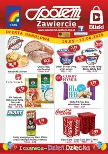 Gazetka promocyjna Społem Zawiercie, ważna od 2026-05-29 do 2026-06-13.