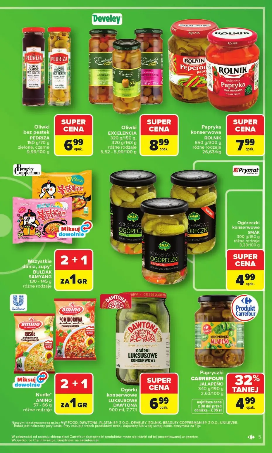 gazetka promocyjna Carrefour Zakupowa taktyka kibica - Strona 5