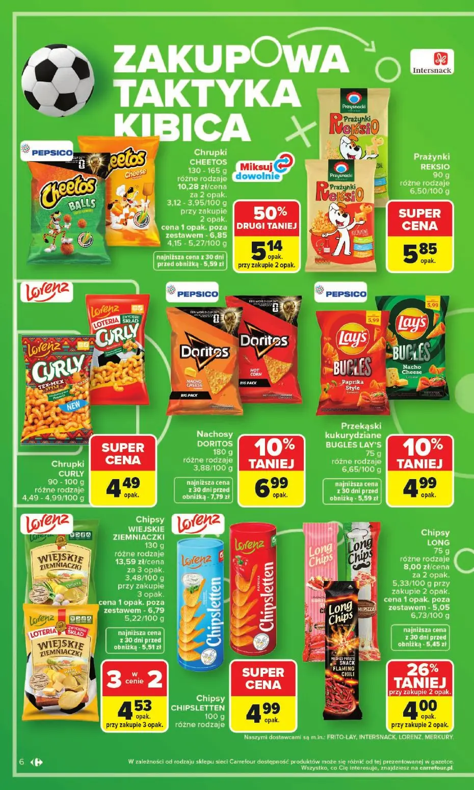 gazetka promocyjna Carrefour Zakupowa taktyka kibica - Strona 6
