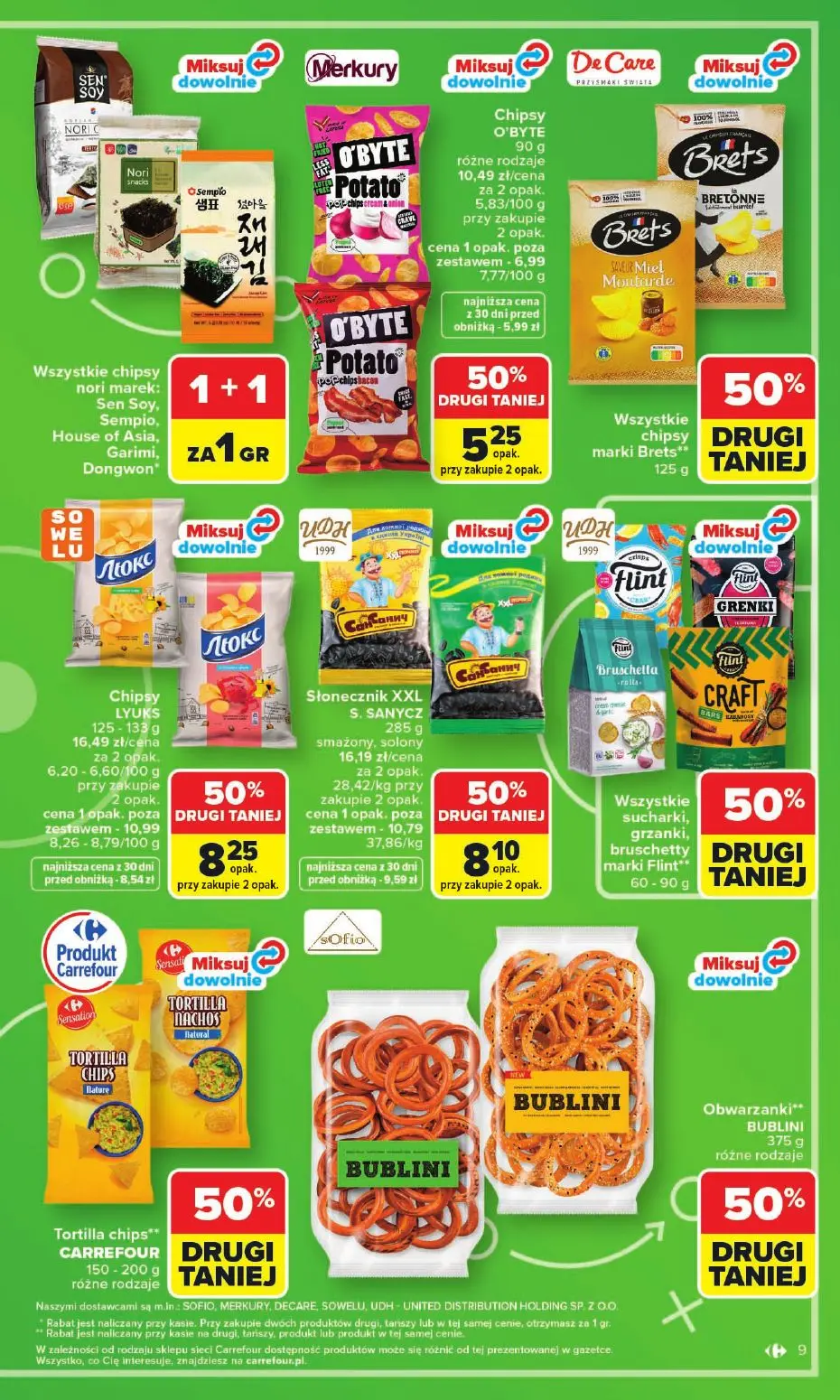 gazetka promocyjna Carrefour Zakupowa taktyka kibica - Strona 9