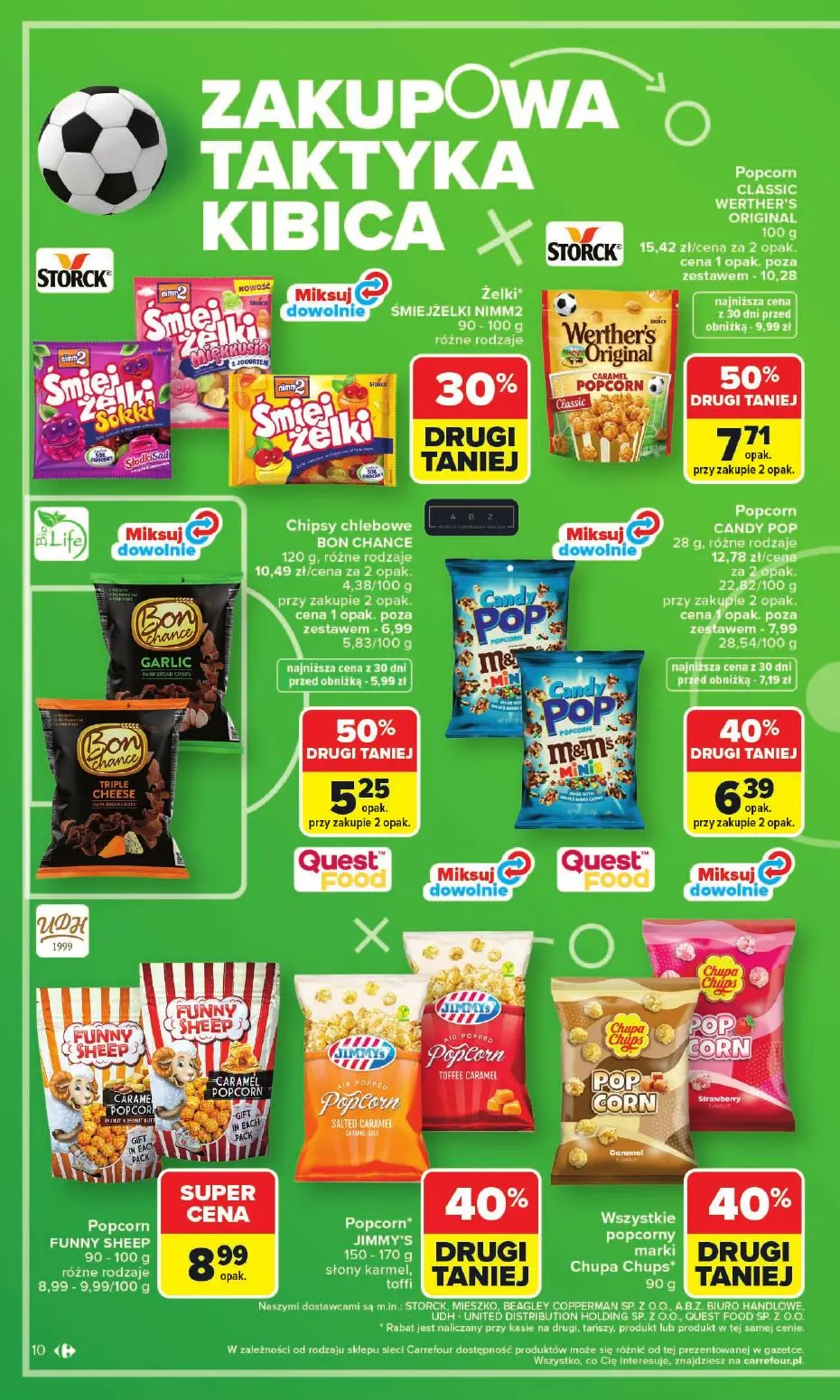 gazetka promocyjna Carrefour Zakupowa taktyka kibica - Strona 10