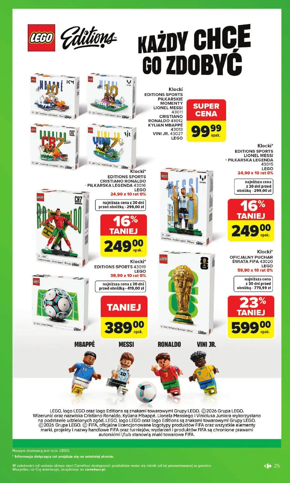 gazetka promocyjna Carrefour Zakupowa taktyka kibica - Strona 25
