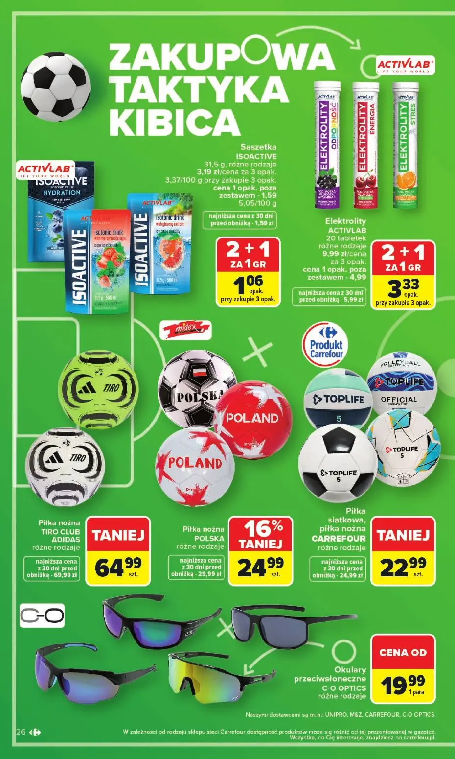 gazetka promocyjna Carrefour Zakupowa taktyka kibica - Strona 26