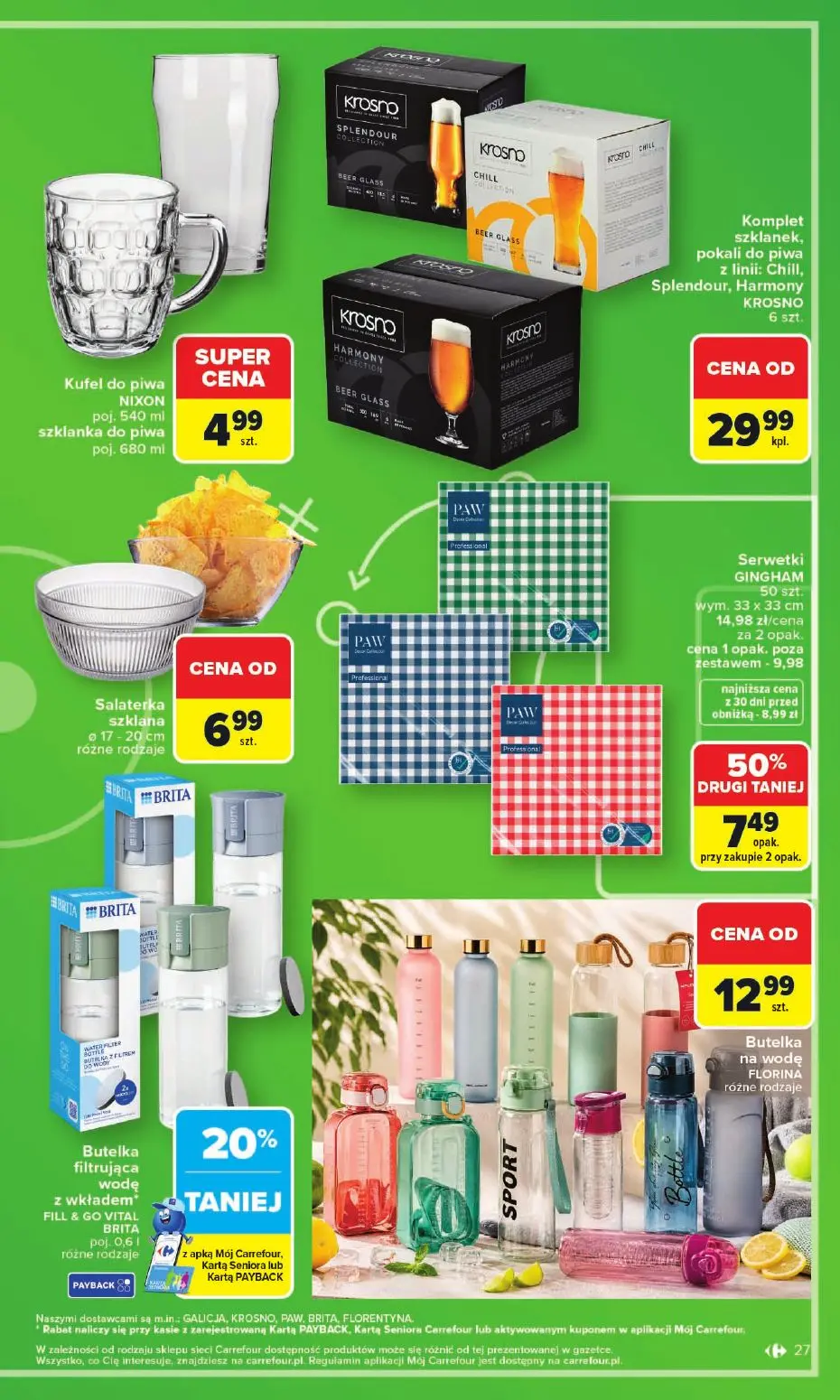 gazetka promocyjna Carrefour Zakupowa taktyka kibica - Strona 27
