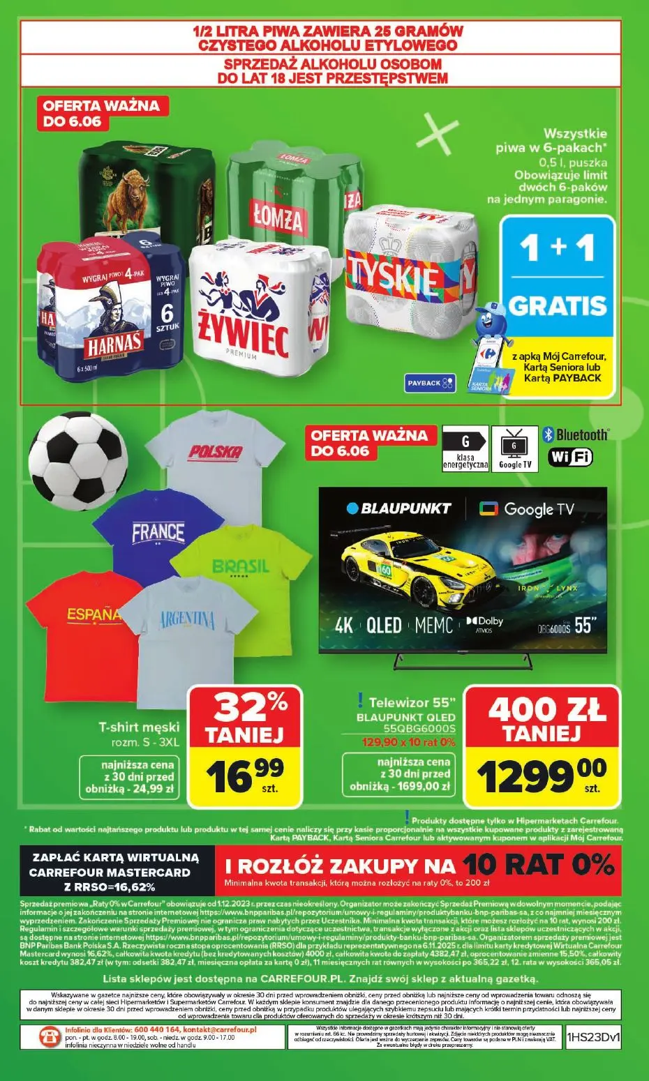 gazetka promocyjna Carrefour Zakupowa taktyka kibica - Strona 28