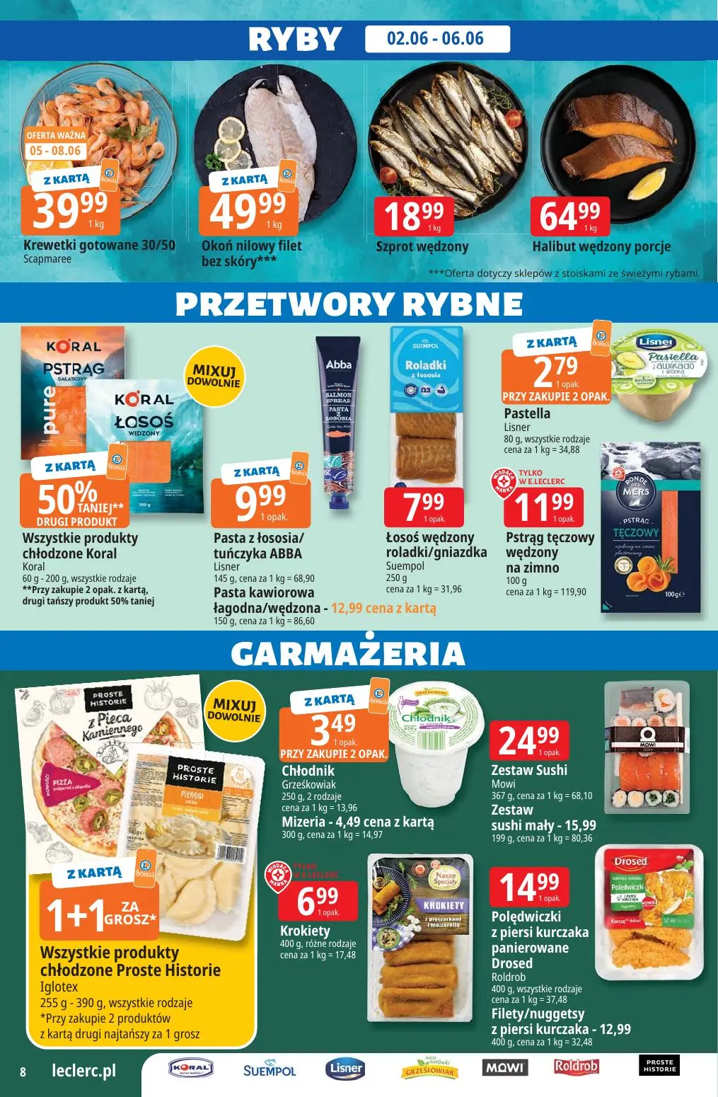 gazetka promocyjna E.Leclerc Wybór w dobrej cenie - Strona 8