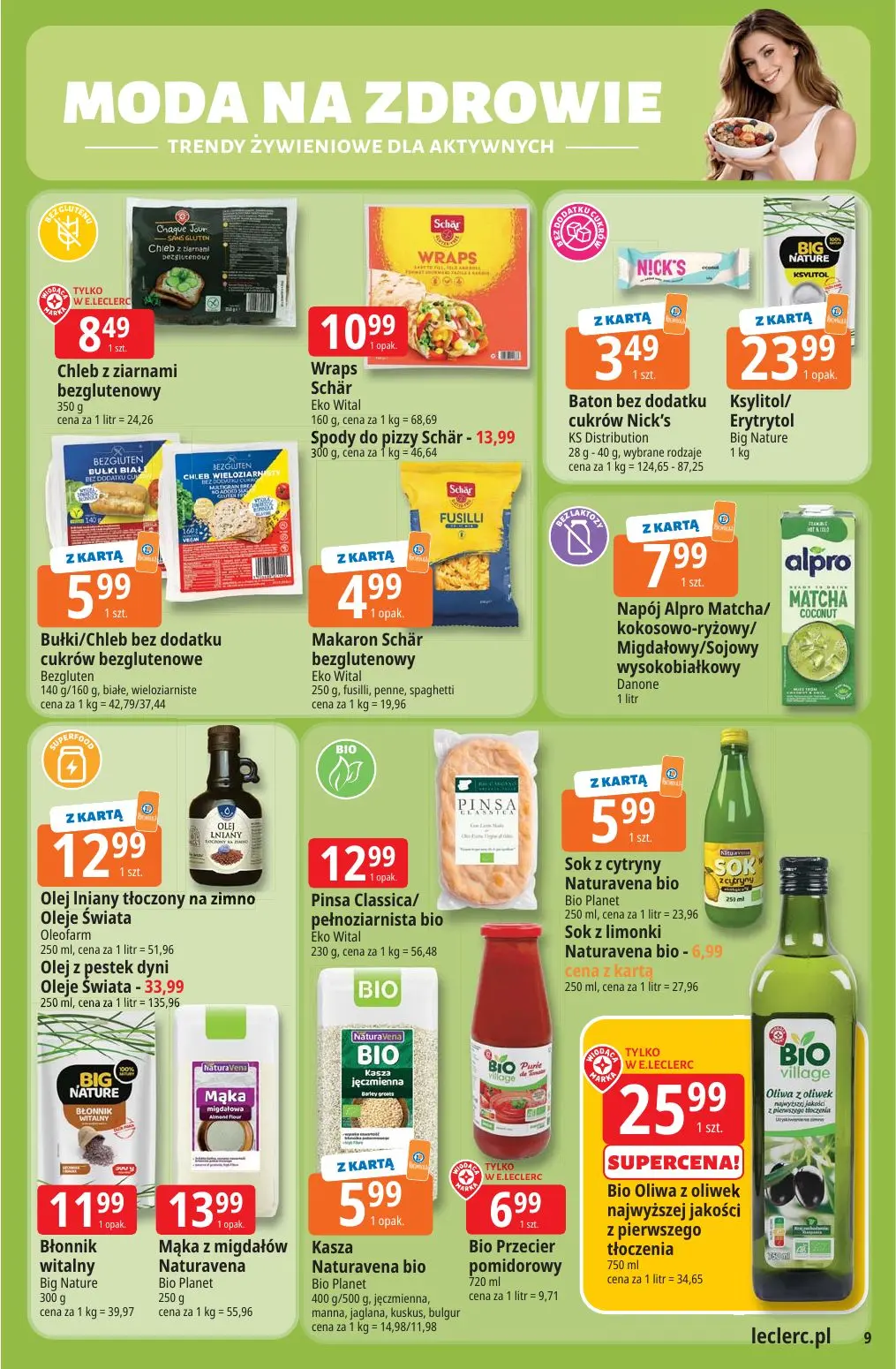 gazetka promocyjna E.Leclerc Wybór w dobrej cenie - Strona 9