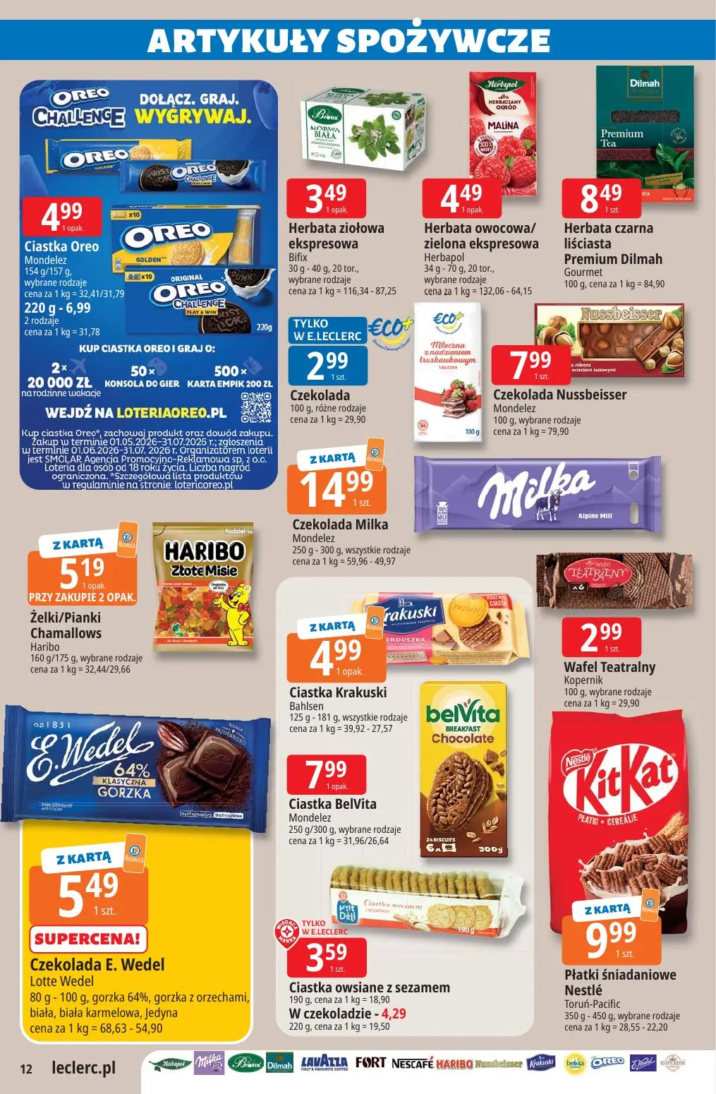 gazetka promocyjna E.Leclerc Wybór w dobrej cenie - Strona 12