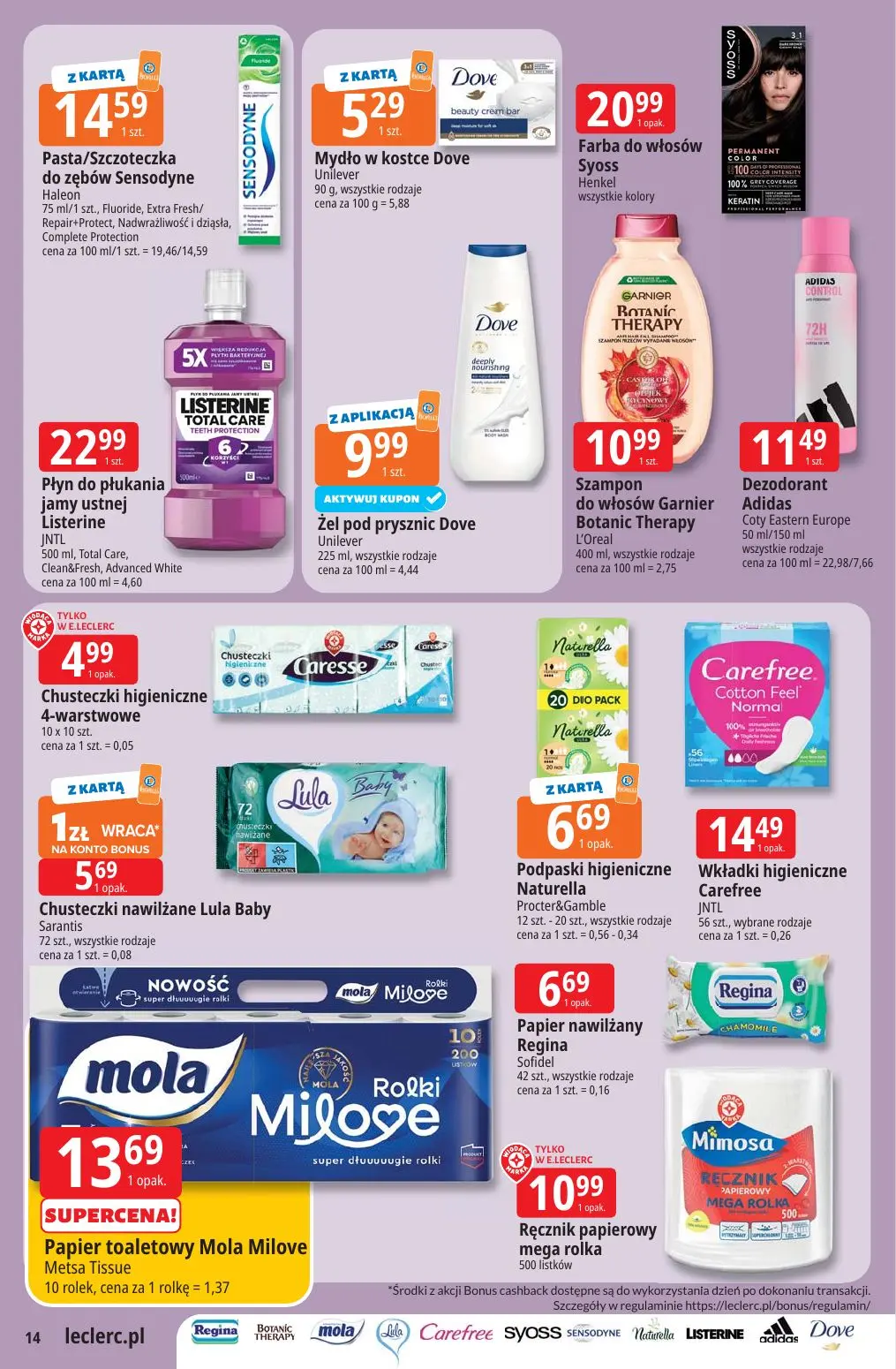 gazetka promocyjna E.Leclerc Wybór w dobrej cenie - Strona 14