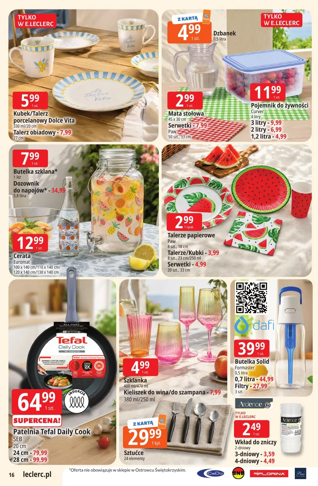 gazetka promocyjna E.Leclerc Wybór w dobrej cenie - Strona 16