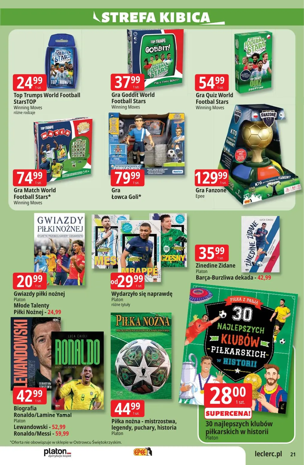 gazetka promocyjna E.Leclerc Wybór w dobrej cenie - Strona 21