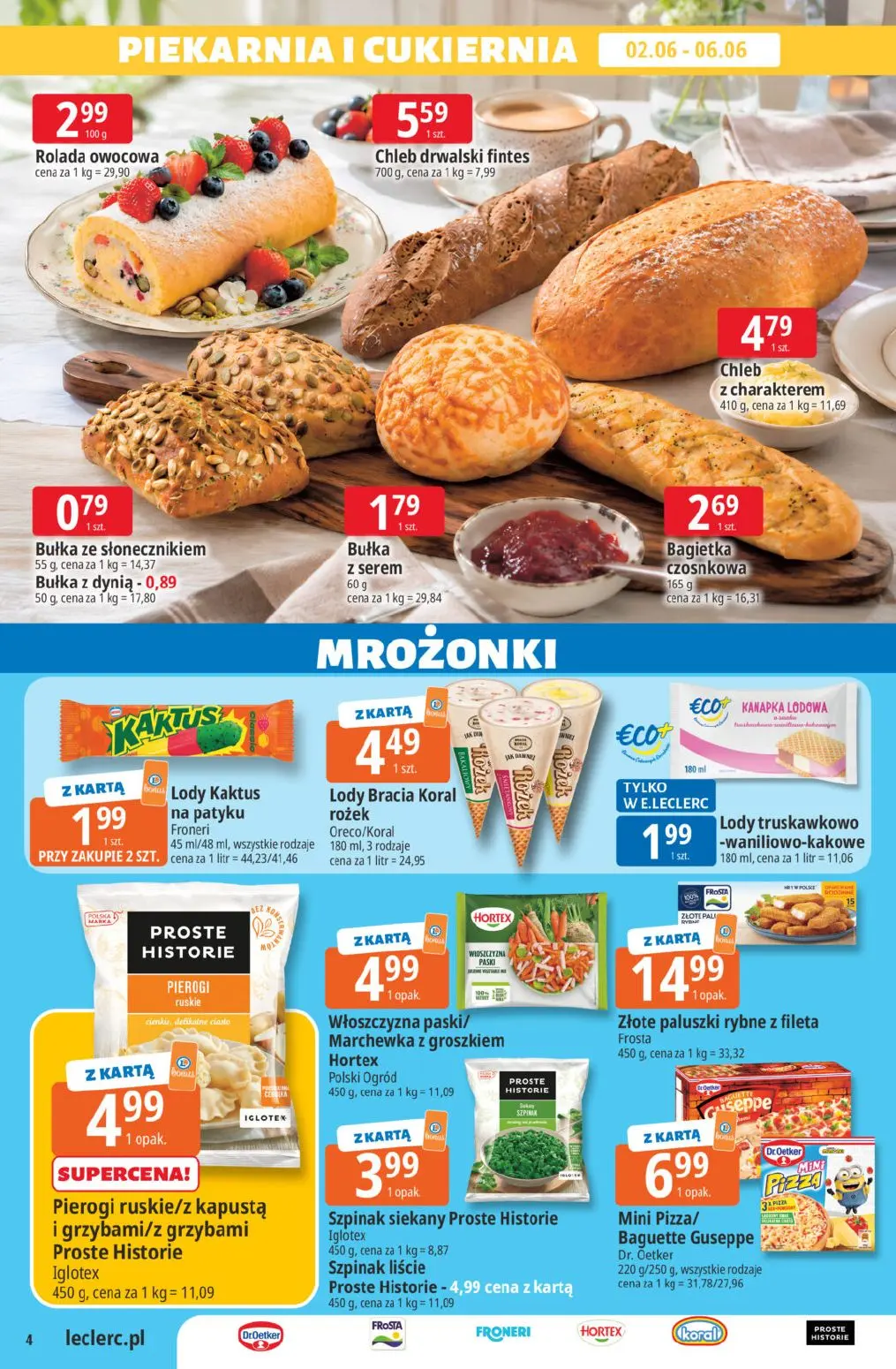 gazetka promocyjna E.Leclerc Wybór w dobrej cenie - Strona 4