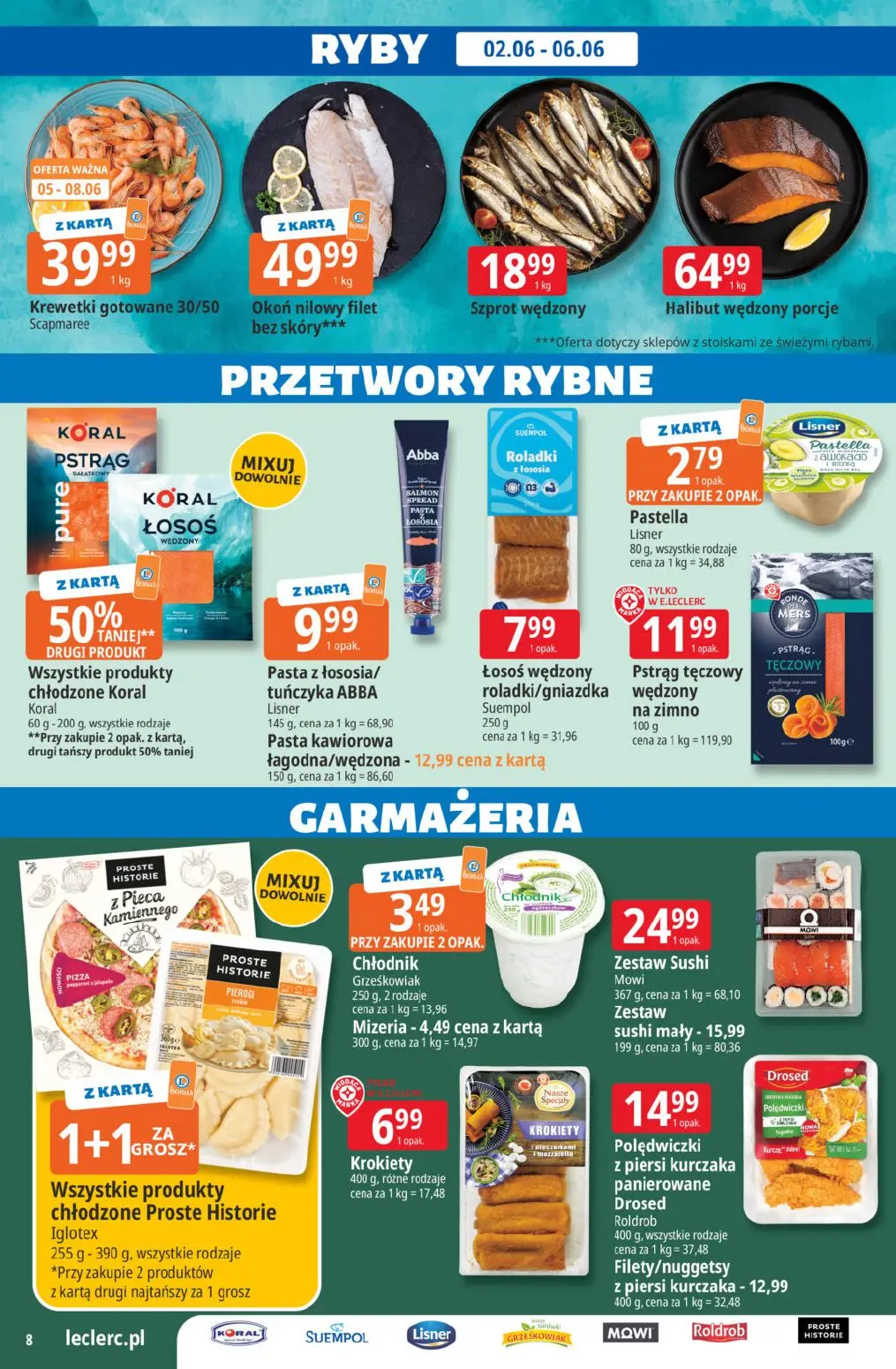 gazetka promocyjna E.Leclerc Wybór w dobrej cenie - Strona 8