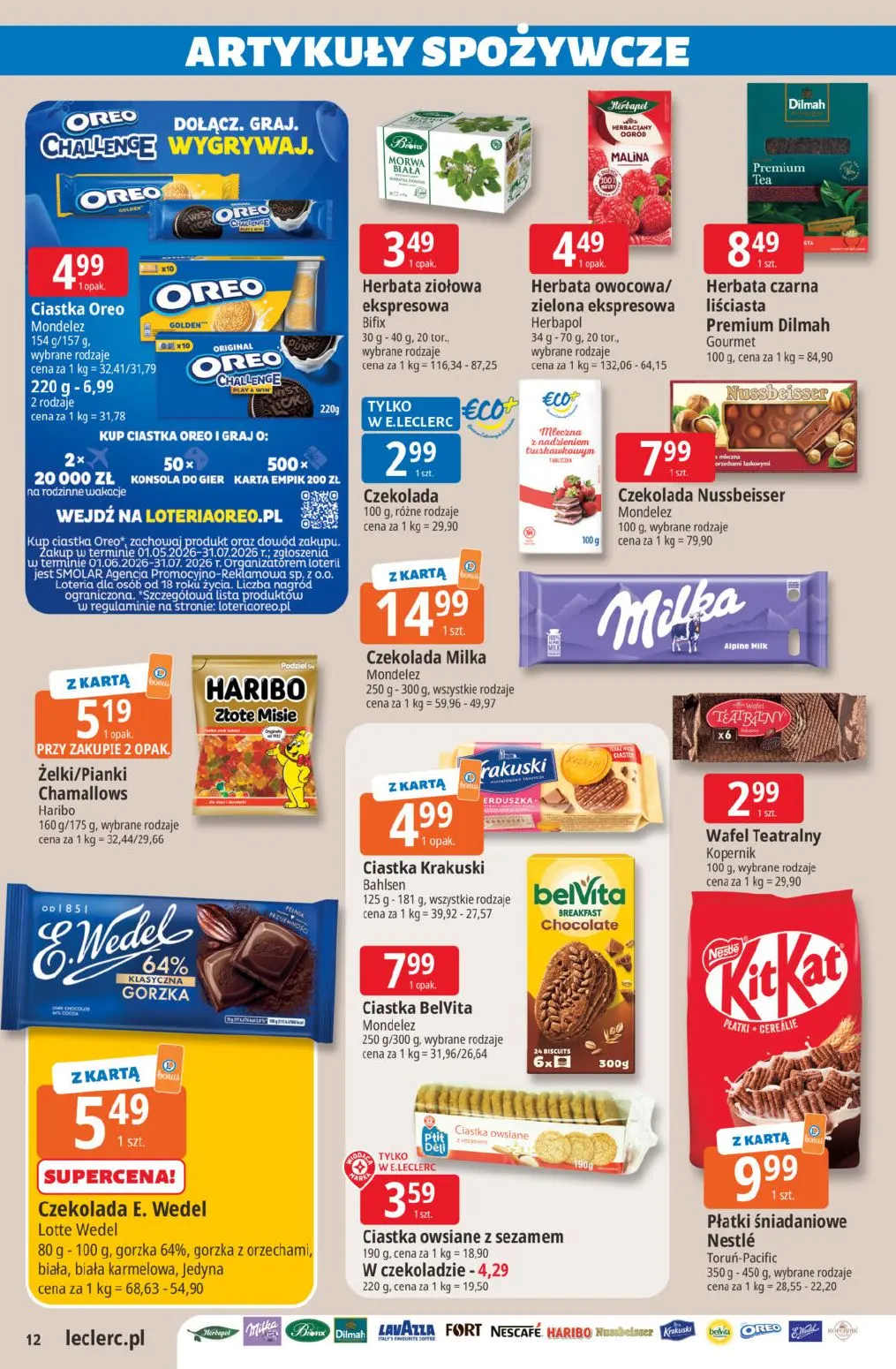 gazetka promocyjna E.Leclerc Wybór w dobrej cenie - Strona 12