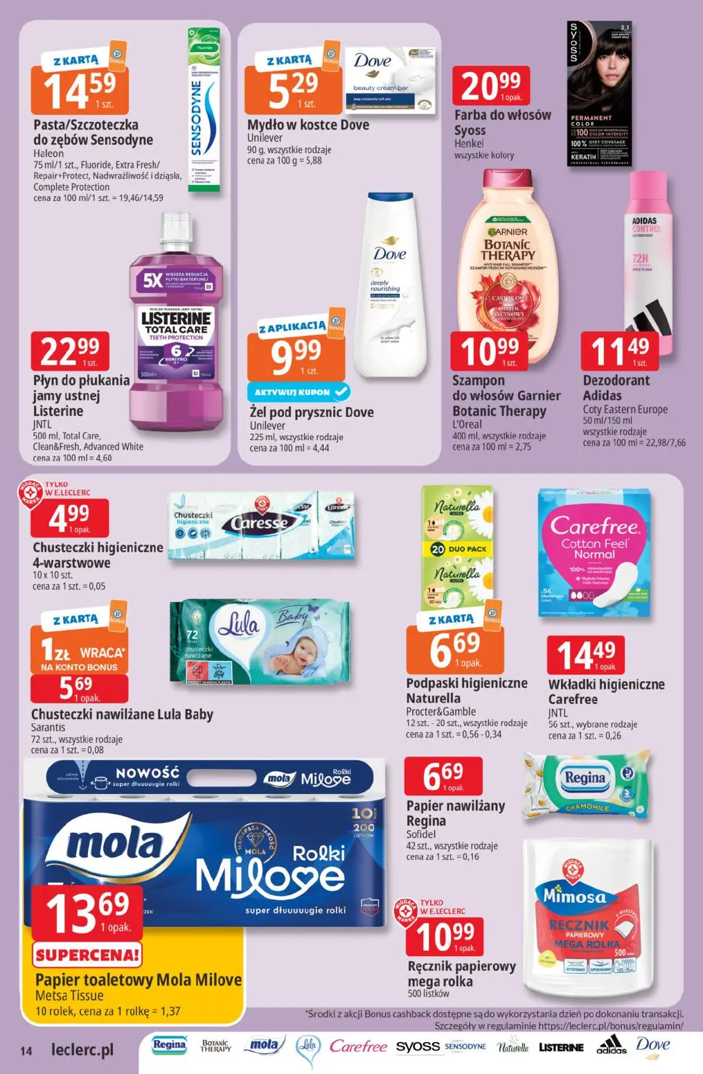 gazetka promocyjna E.Leclerc Wybór w dobrej cenie - Strona 14