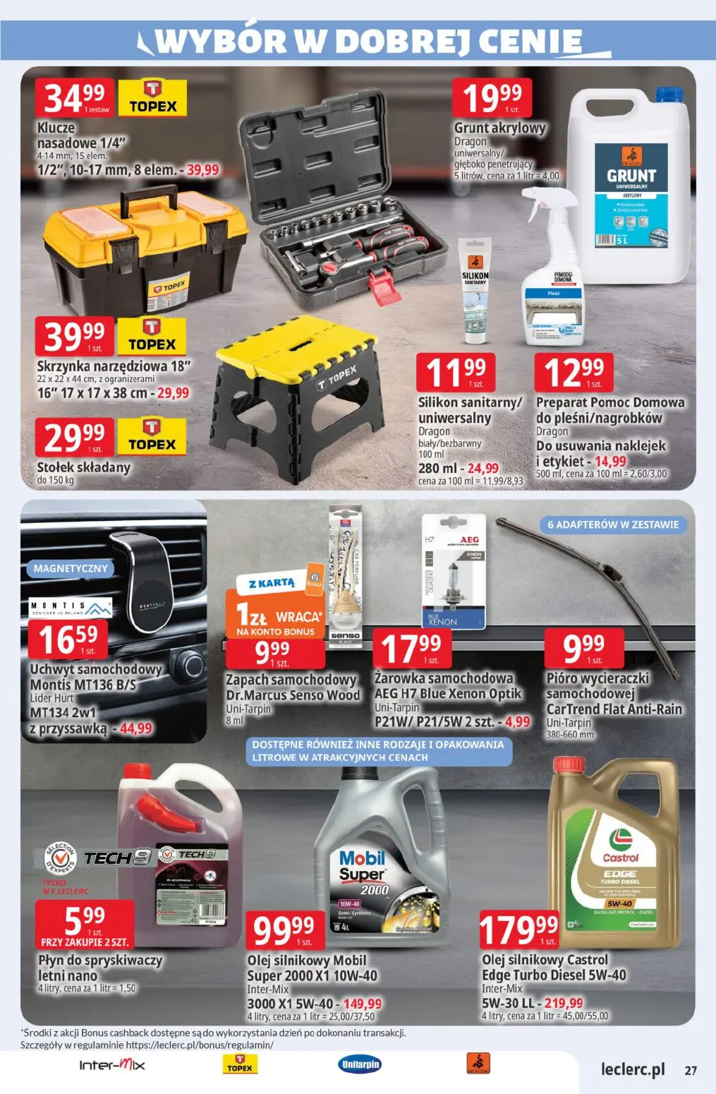 gazetka promocyjna E.Leclerc Wybór w dobrej cenie - Strona 27